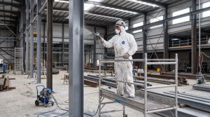 Intumescent steel covering Professional Painters